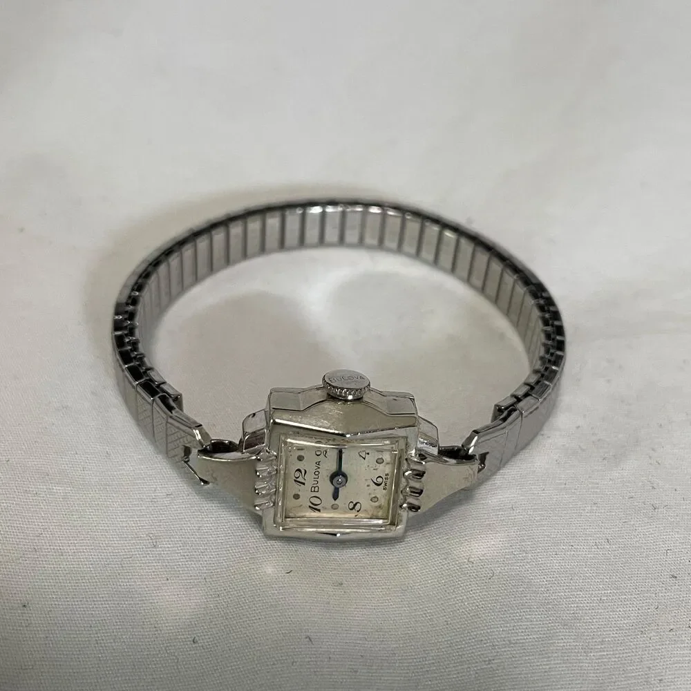 Art Deco Mid Century Bulova Ladies Watch beautiful working condition from 1959